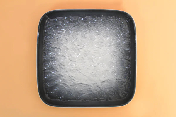 Porcelain Square Snack Plate