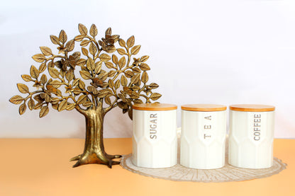 Tea coffee sugar
