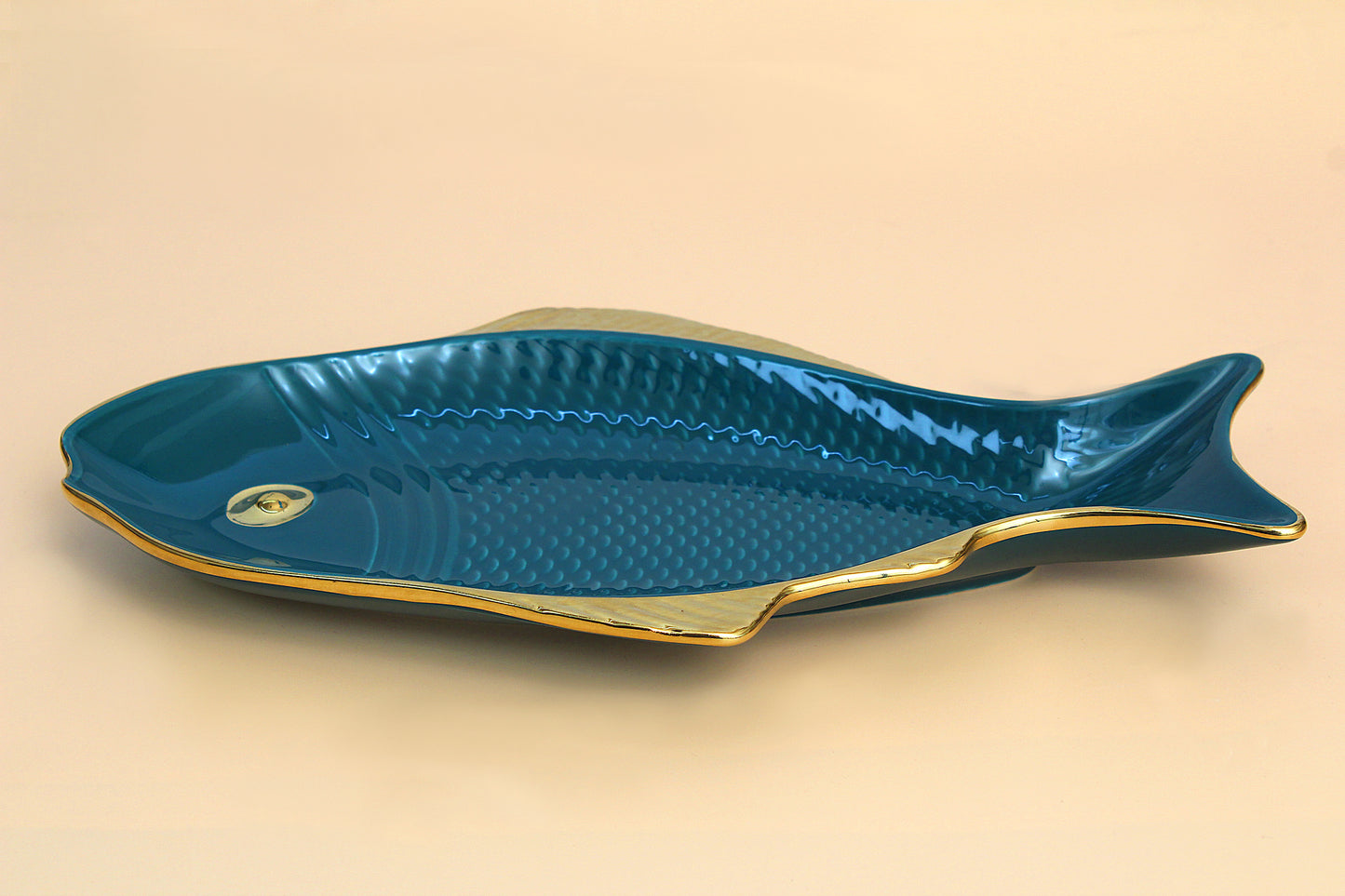 Ceramic fish platter