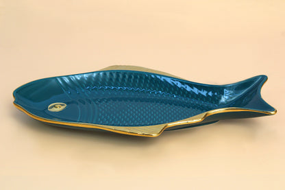 Ceramic fish platter
