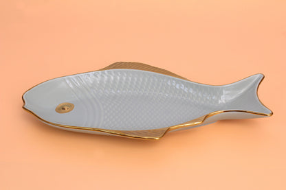 Ceramic fish platter