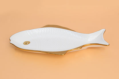 Ceramic fish platter