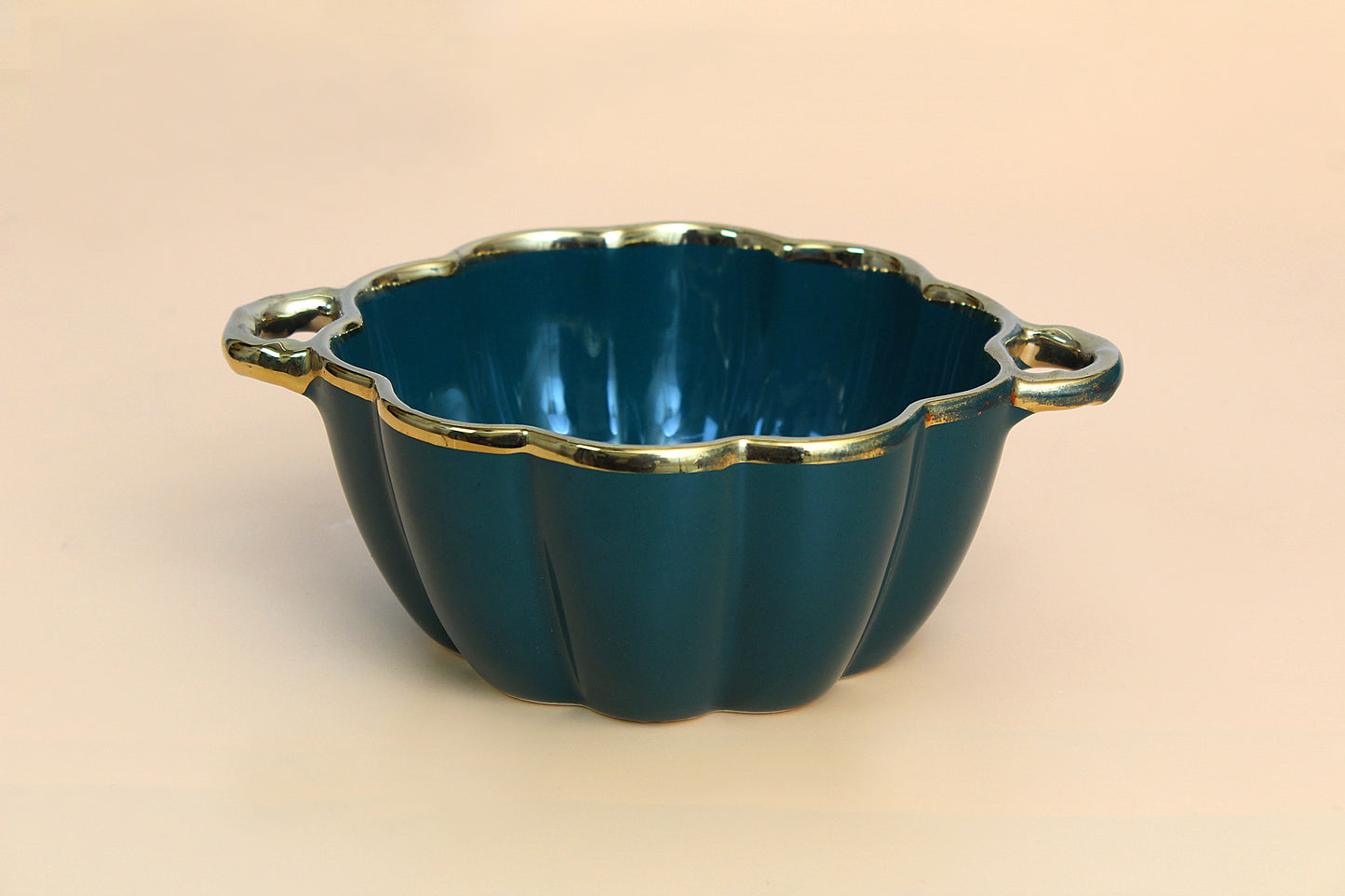 Porcelain Pumpkin Shape Bowl for Kitchen