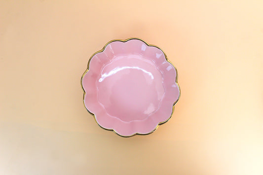 Creative Ceramic Salad Bowl Green Household Fruit Dessert Smoothie Bowl Tableware