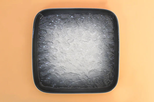 Porcelain Square Snack Plate