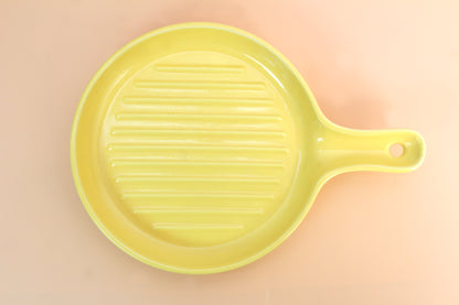 Round Grill Platter(set of 4 with one colour each)