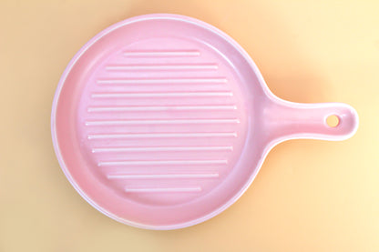 Round Grill Platter(set of 4 with one colour each)