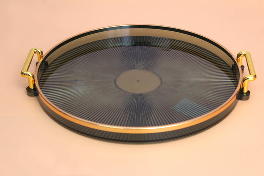 glass salad plate