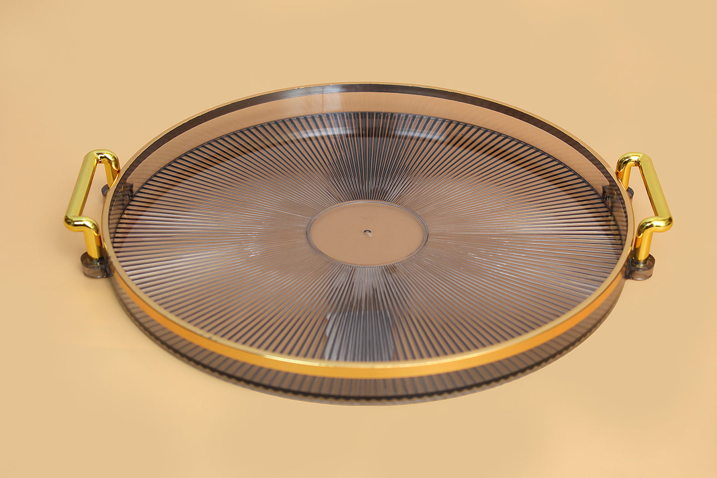 glass salad plate