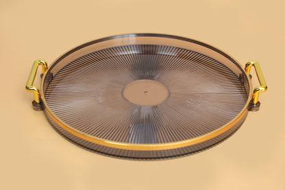 glass salad plate