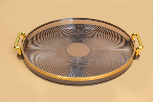 glass salad plate