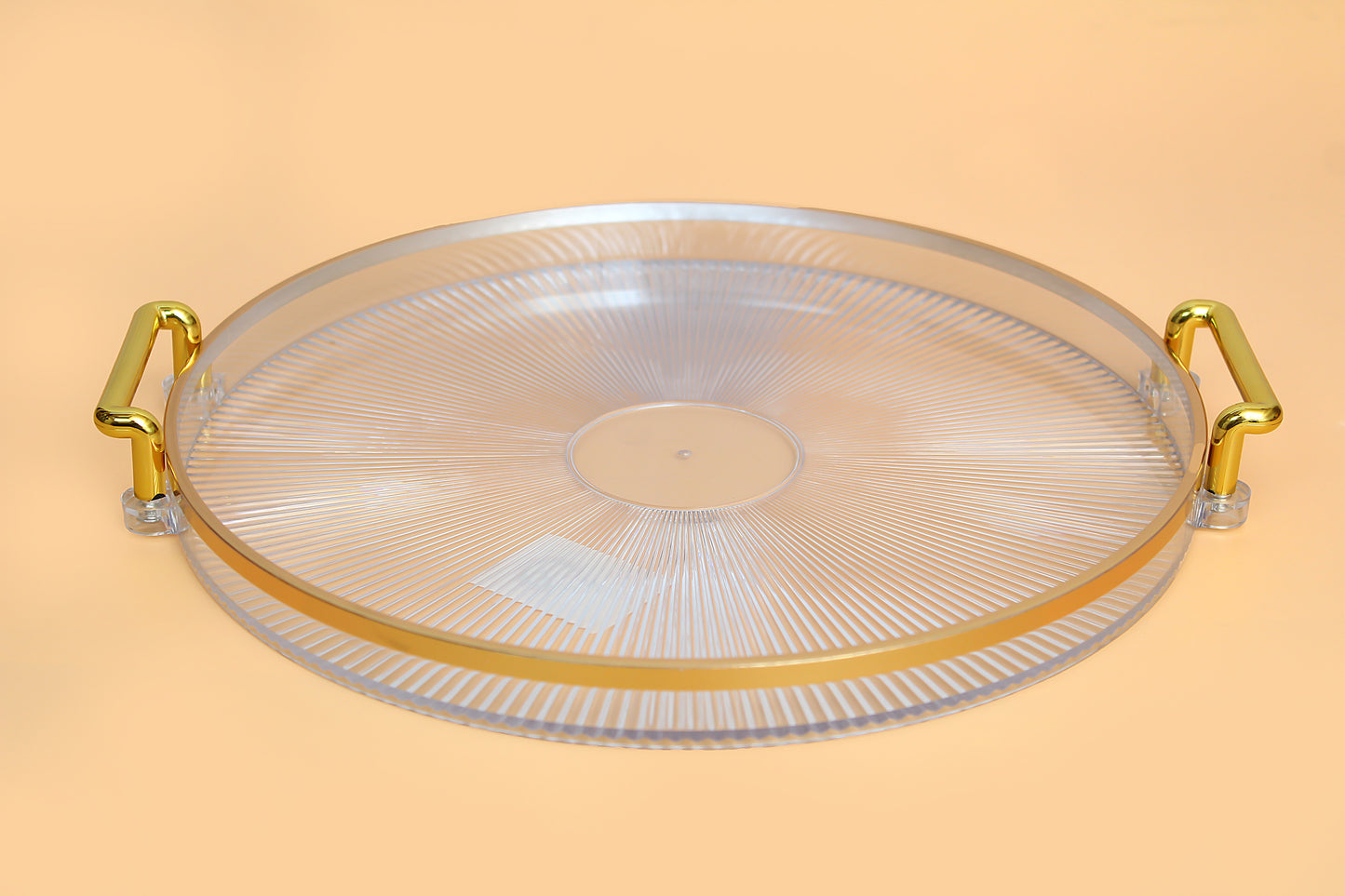 glass salad plate