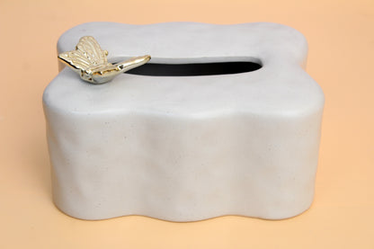 Ceramic tissue box
